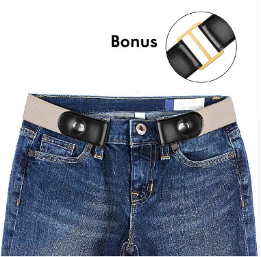 Title 1, Buckle-Free Belt For Jean Pants,Dresses,No Buc...