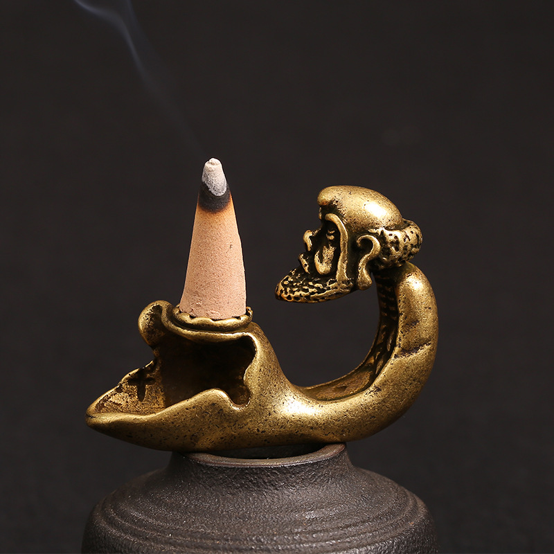 Retro Pure Copper Tea Pet Fragrance Insert Ornaments