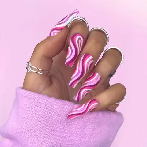 Detachable Artistic Wearable Finished Fake Nails False Fingernails Press