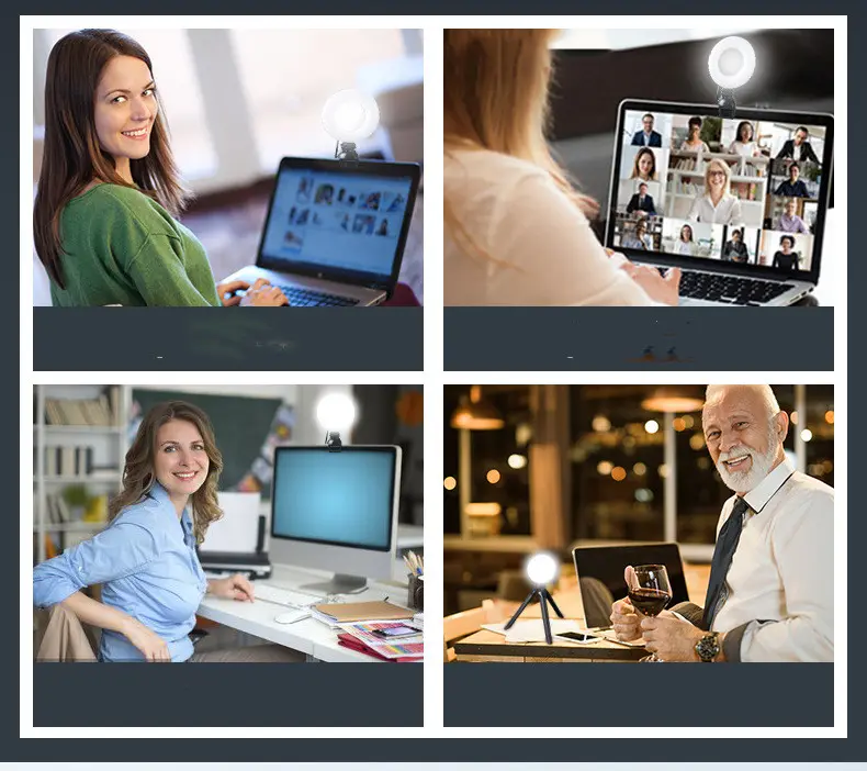 Video Conference 4 Inch Fill Light Computer