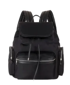 New Mummy Bag Nylon Mummy Bag Backpack Storage Bag Waterproof Travel Backpack Hanging Child Car Backpack - Black - View 1