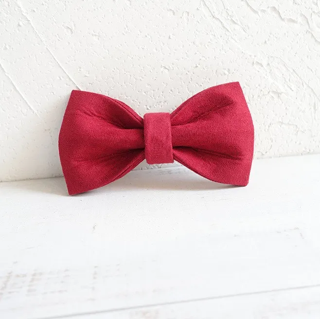 Pet Traction Collar Dog Collar - Red Bow Tie