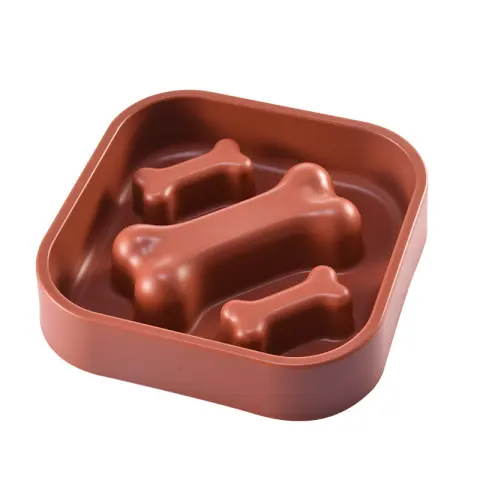 Pet Slow Food Bowl Puppies Anti-Choking Feeder