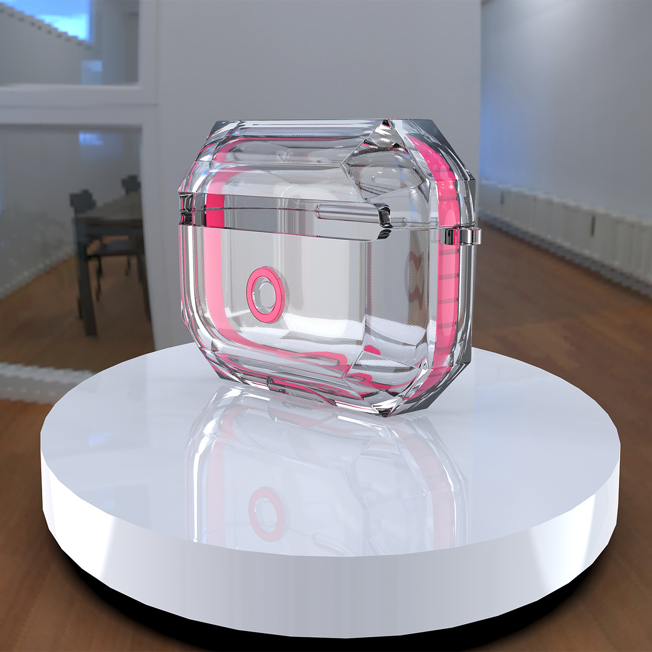 Compatible with Apple, Simple Transparent Tpu Earphone Protective Cover - Image 4