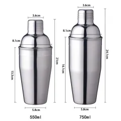 Stainless Steel Cocktail Shaker Ice Bucket Six-piece Set - 1Pcs - View 1