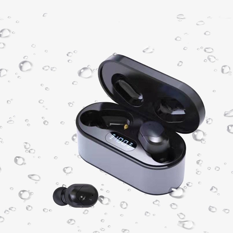 Voice Assistant Bluetooth Headset 5.0 Wireless Earplugs Hanging Ear Type