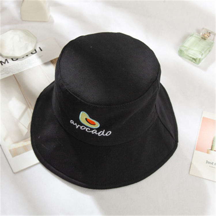 Title 2, Korean Version Of Avocado Embroidery Hat Female...