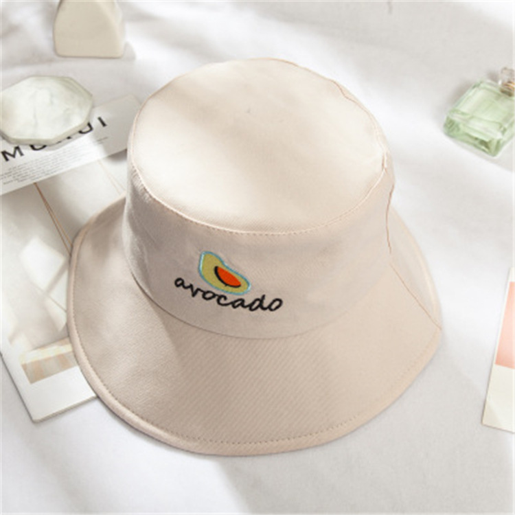 Title 4, Korean Version Of Avocado Embroidery Hat Female...