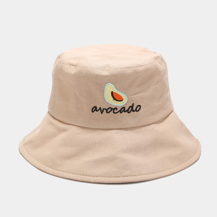 Title 1, Korean Version Of Avocado Embroidery Hat Female...