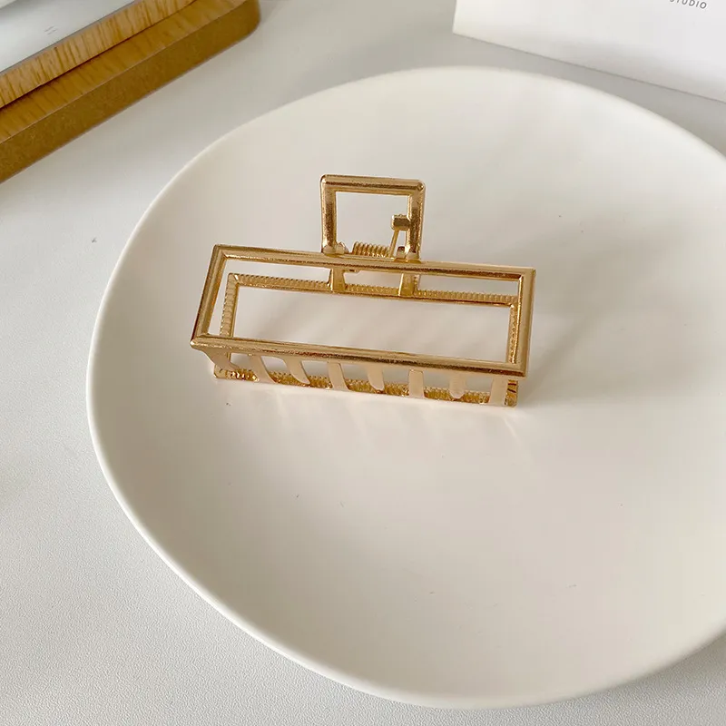 Gold Metal Claw Clip