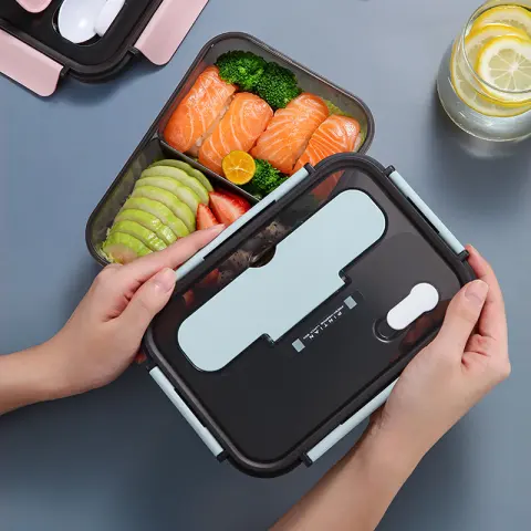 Student Office Worker Lunch Box Fast Food Box Microwave