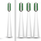 Green spare brush head 4pcs