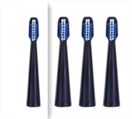 Black spare brush head 4pcs