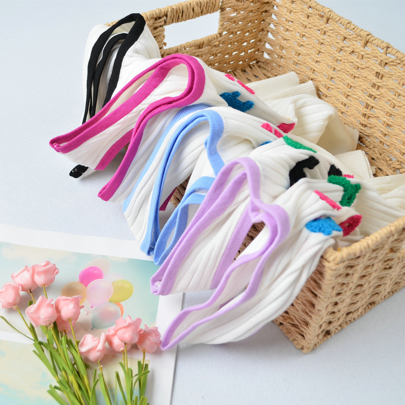 Embroidered Slim Slimming Bottoming Cropped vest Suspenders Women