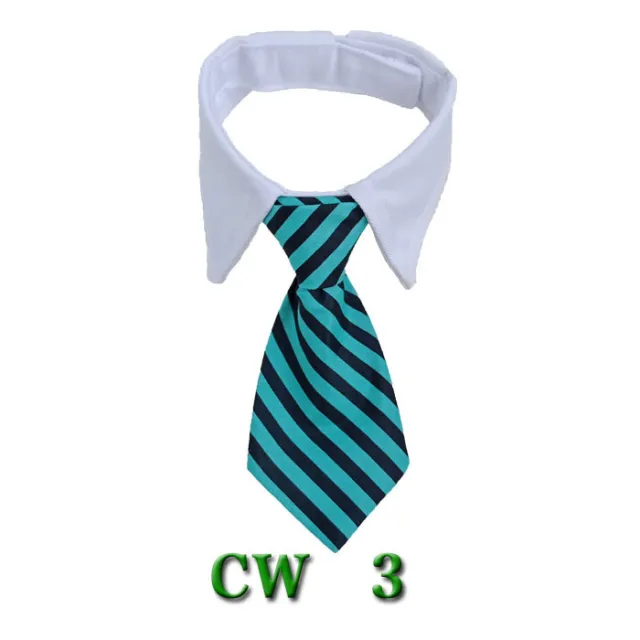 Pet Neck Tie Dog Tie Striped Bib Scarf Bow Knot Cm3 Style - Shop at LoveMi