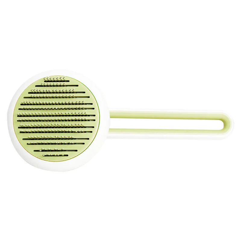 Pet Dog Hair Remover Cat Brush Grooming Tool Automatic Massage Comb Round Hair Brush For Cat Dog Pet Supplies – image 9