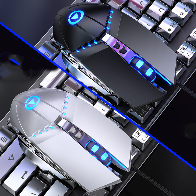 Gaming Punk Wired tastatur og mus Kit - Miniatyr 4