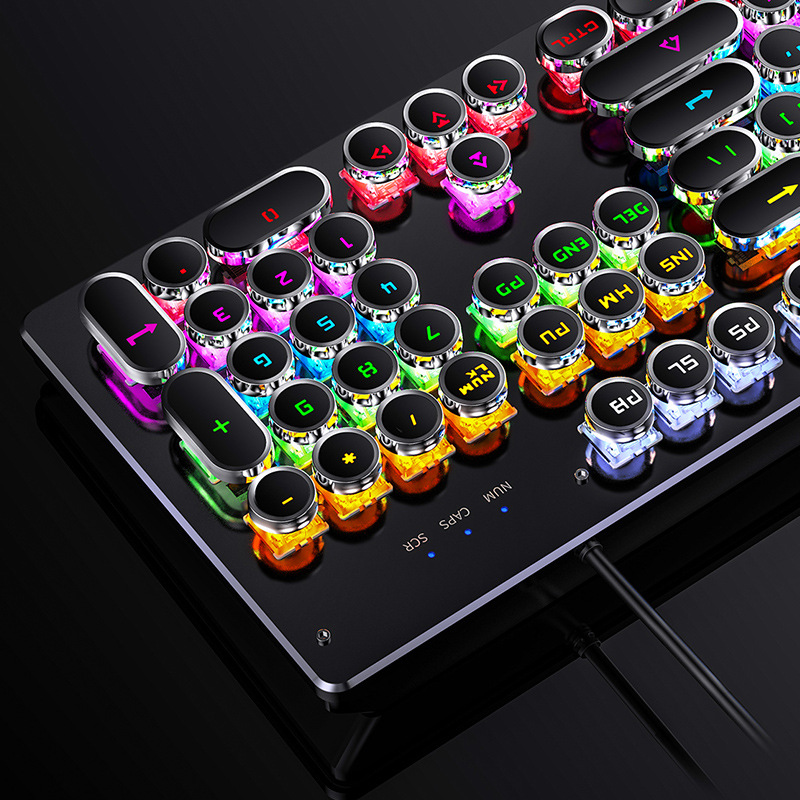 Gaming Punk Wired tastatur og mus Kit - Miniatyr 3
