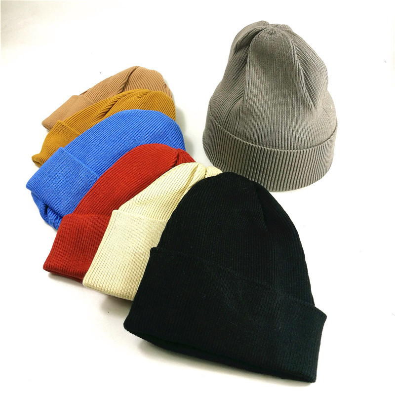 Women's Autumn And Winter Korean Style Japanese All-Match Knitted Hat