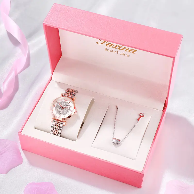 Watch Jewelry Necklace Full Of Star Electronic