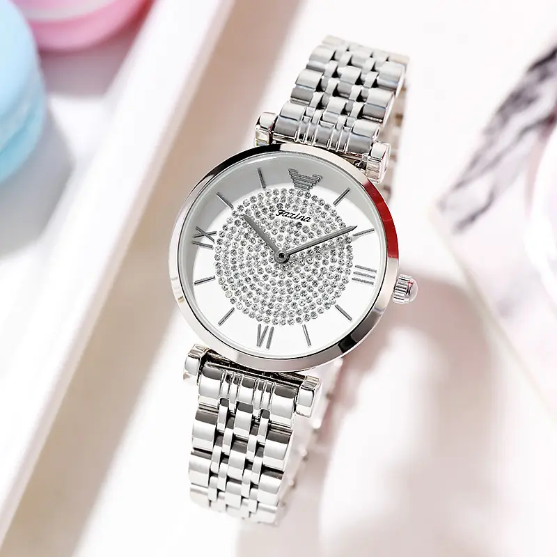 Watch Jewelry Necklace Full Of Star Electronic