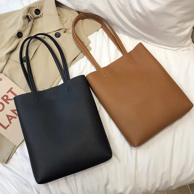 Large Capacity High End Portable Tote Bag Brown - Shop at LoveMi