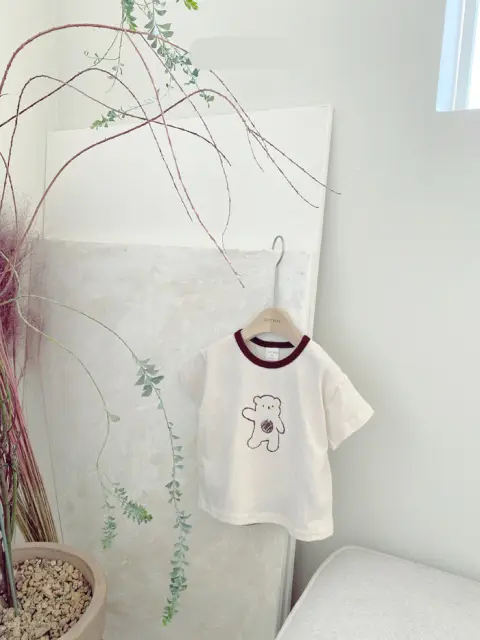 Baby Bear Cotton Suit Two-piece Cartoon Comfort for Babies