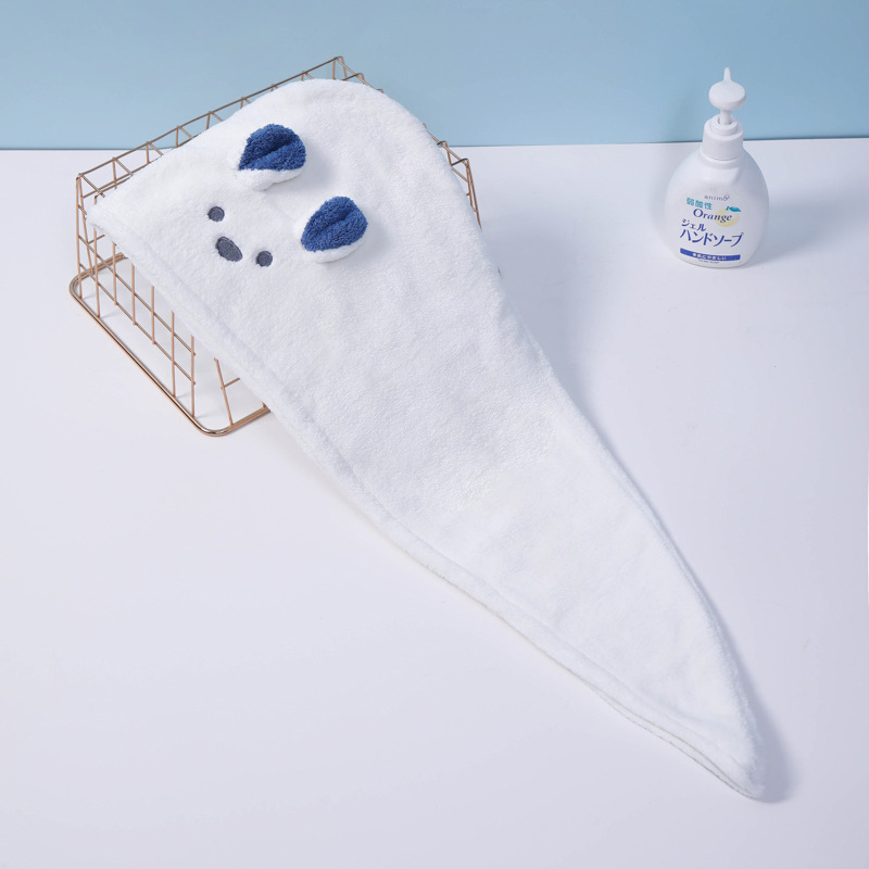 Cartoon Bunny Ears Dry Hair Hat