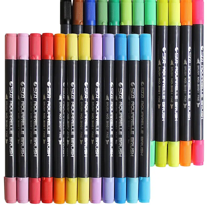 STA 80 Colors Set Water Based Ink Sketch Marker
