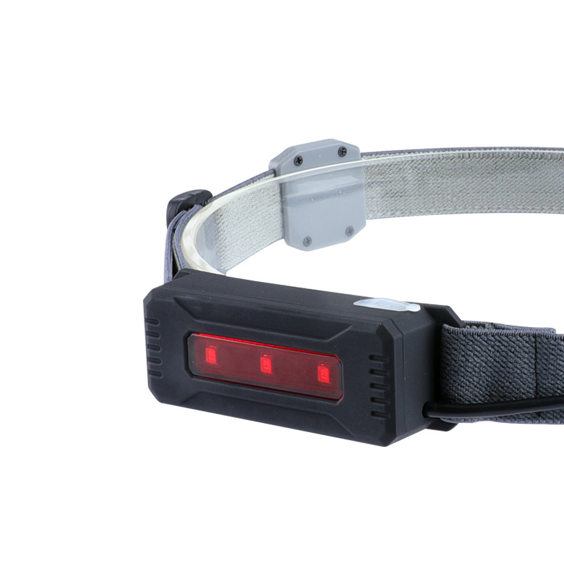 Built-In Lithium Battery, Usb Charging, Red Light Warning Light, New Soft Light Cob Headlight