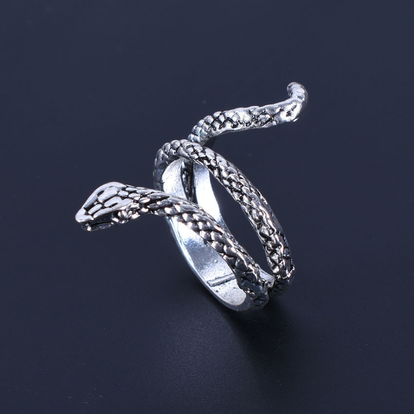 Alloy Animal Snake Shape Male Ring