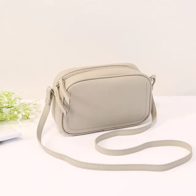 Small Square Bag Fashion Simple One shoulder Messenger Bag White - Shop at LoveMi