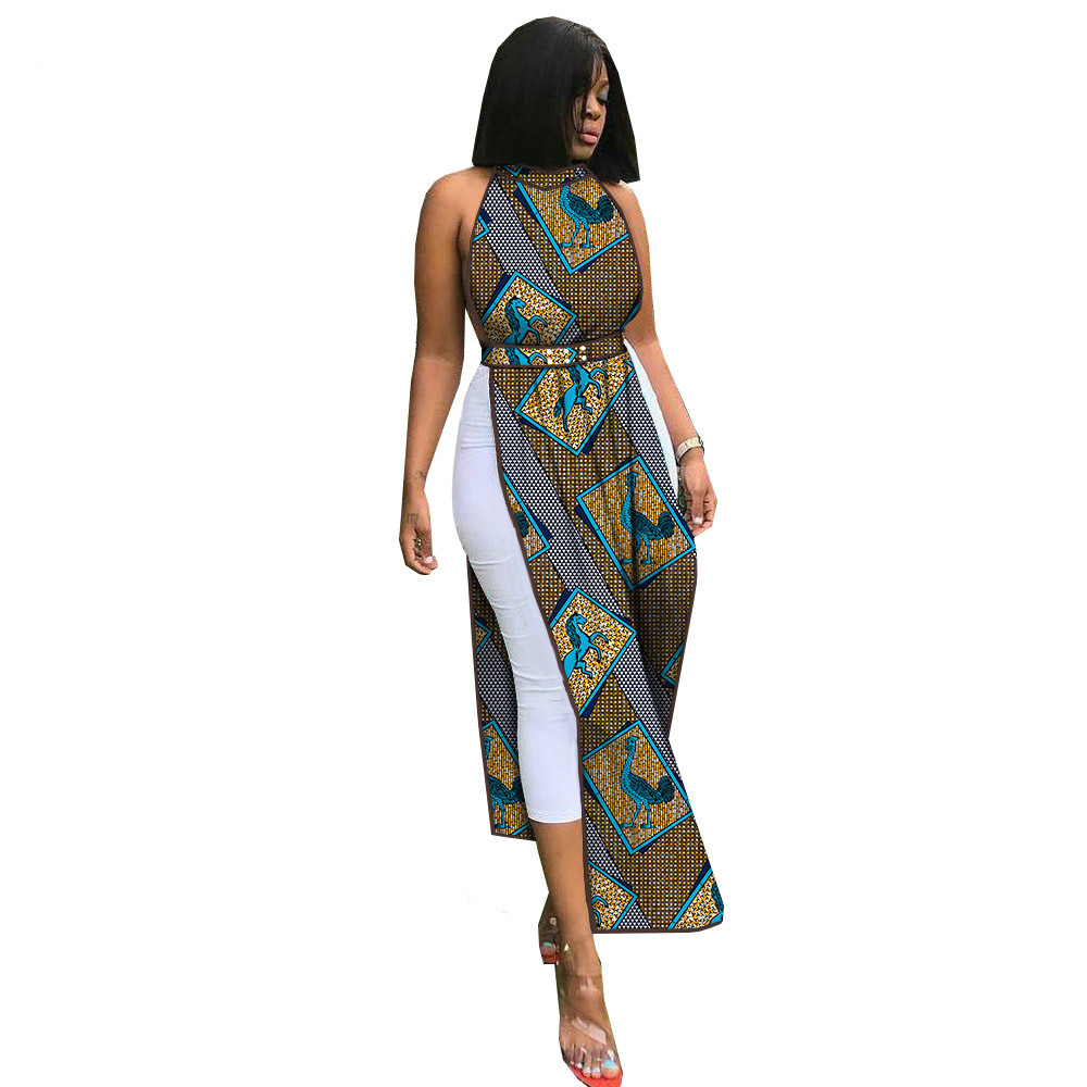 African Style Garment Midi Skirt 
