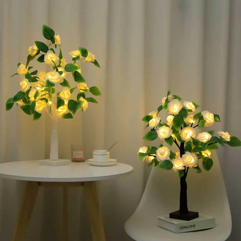 Rose Led Flower Tree Lamp – image 4