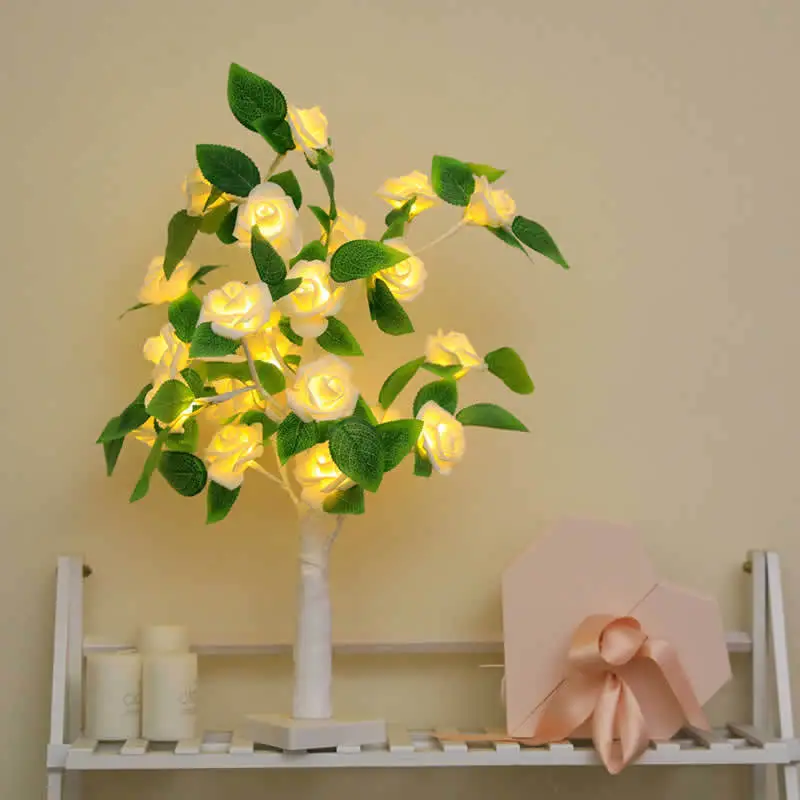Rose Led Flower Tree Lamp – image 3