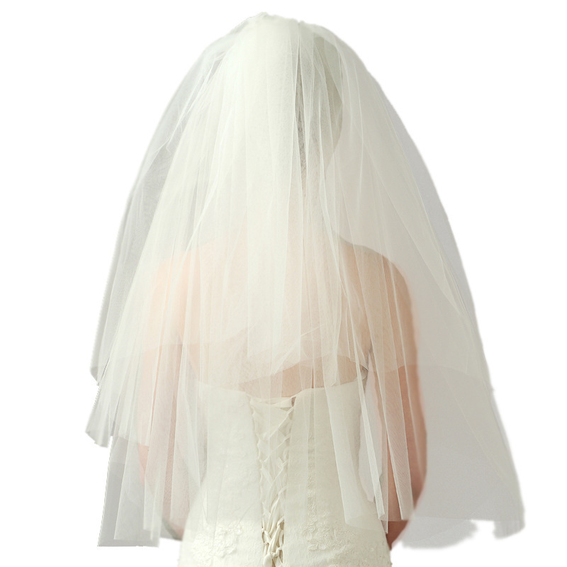 Hard Net Veil with Comb, picture 3 of 4