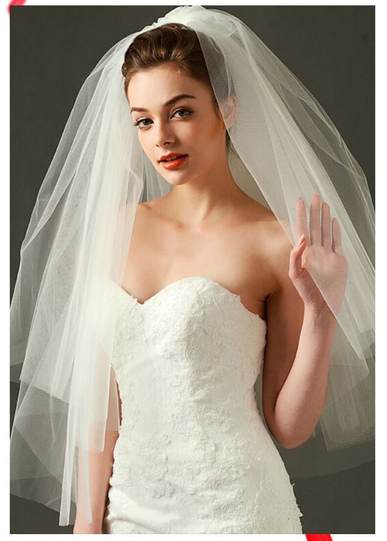 Hard Net Veil with Comb, picture 2 of 4