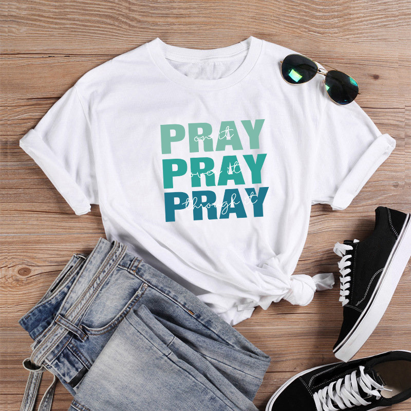 Title 6, Color Letter T-Shirt European And American New ...