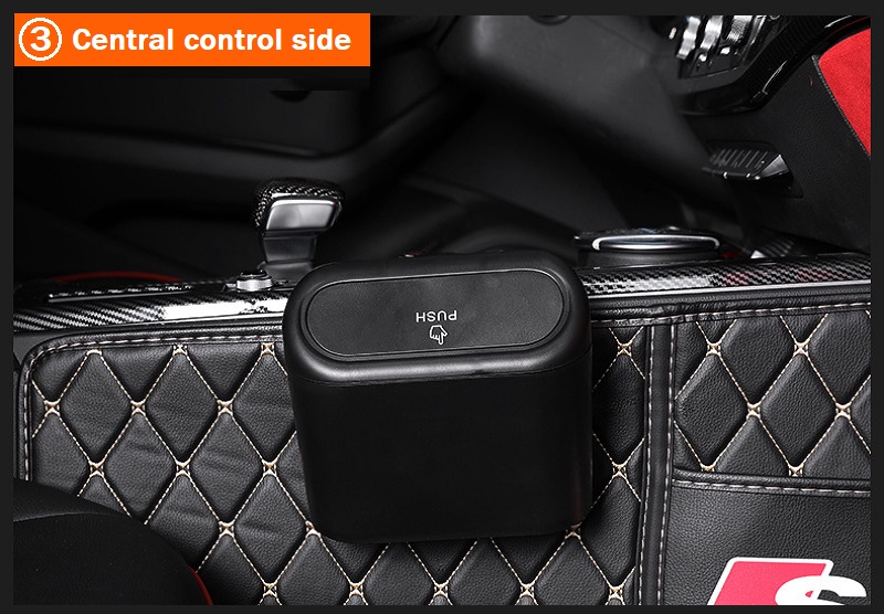 Car Suspension Type Car Trash Can In-car Creative Car With Multi-function