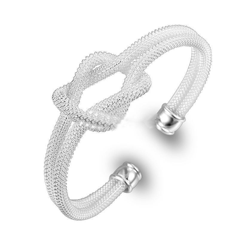 Knotted Woven Mesh Bracelet Mesh Woven Bracelet
