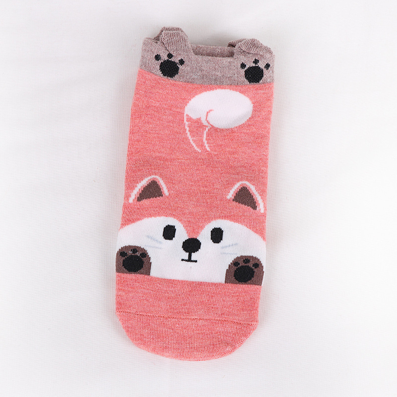 Title 5, Lady Cartoon Animal Bear Socks