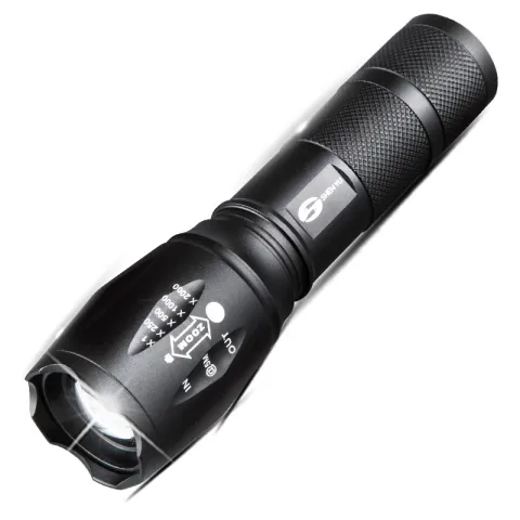 Aluminum Alloy Strong Light Flashlight 18650 Super Bright Outdoor