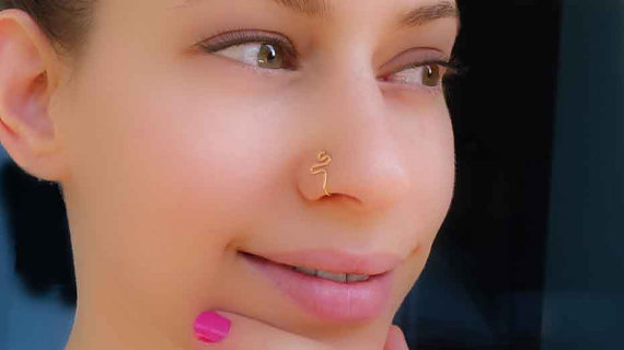 Piercing Trend No Hole False Lip Ring Lip Nail Lip Clip False Nose