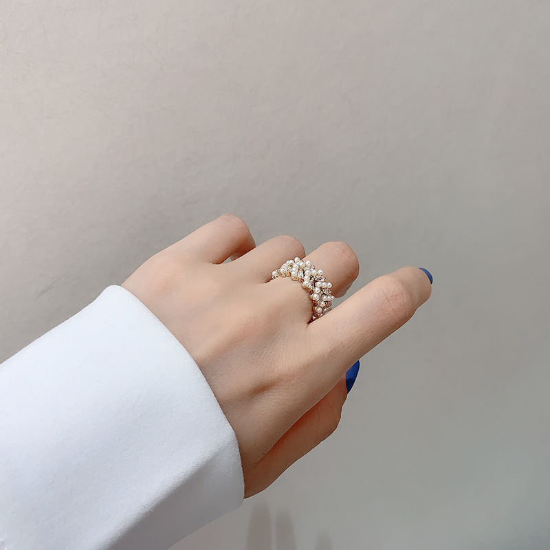 Simple Index Finger Ring Net Celebrity Ring Female Ring