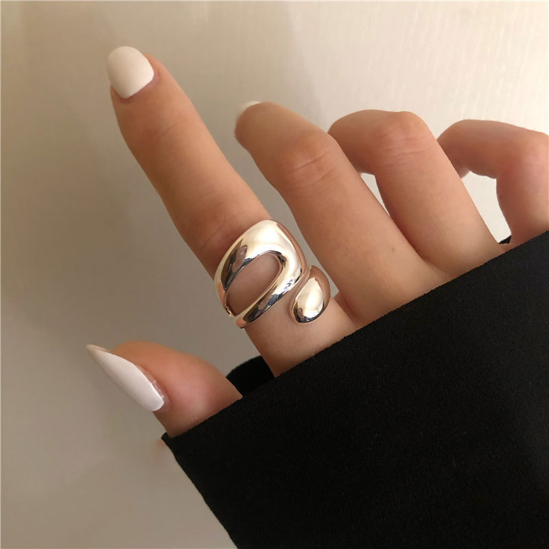 European And American Style Personality Hip-Hop Punk Style  Index Finger Ring
