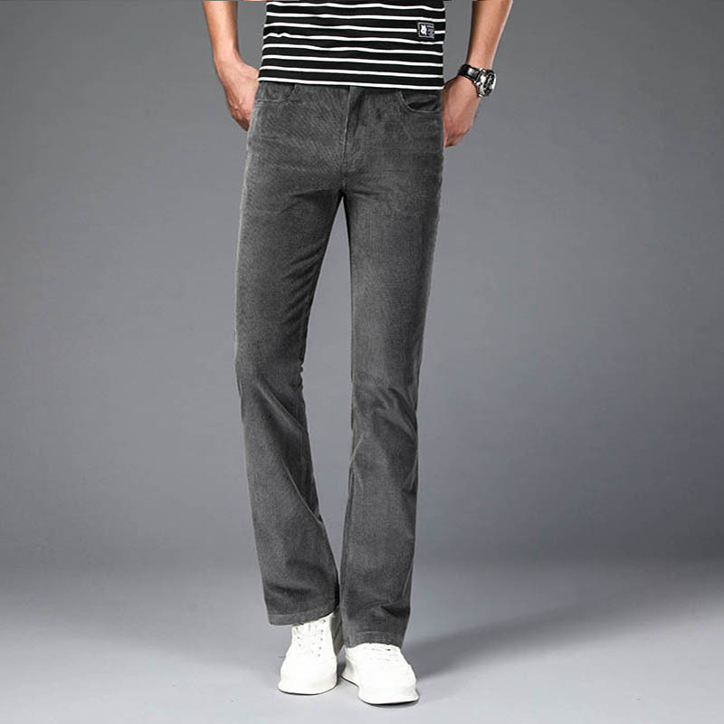 Title 4, Korean Style Stretch Slim Flared Pants. Comfort...