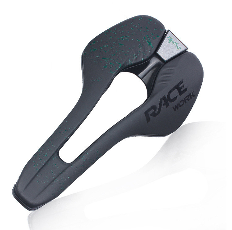 Bicycle Eating Saddle Cushion, Microfiber Leather, Hollow, Comfortable, Breathable, Foldable - Image 5
