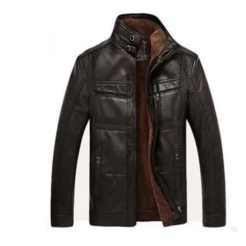 Men's Leather Jackets for Winter Jacket Men and Coats