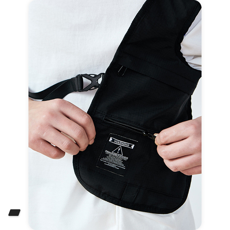 Title 1, Casual Hip-hop One-shoulder Messenger Vest Bag ...