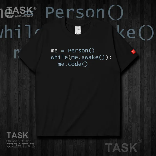 Write Code When You Get Up Black - Shop at LoveMi